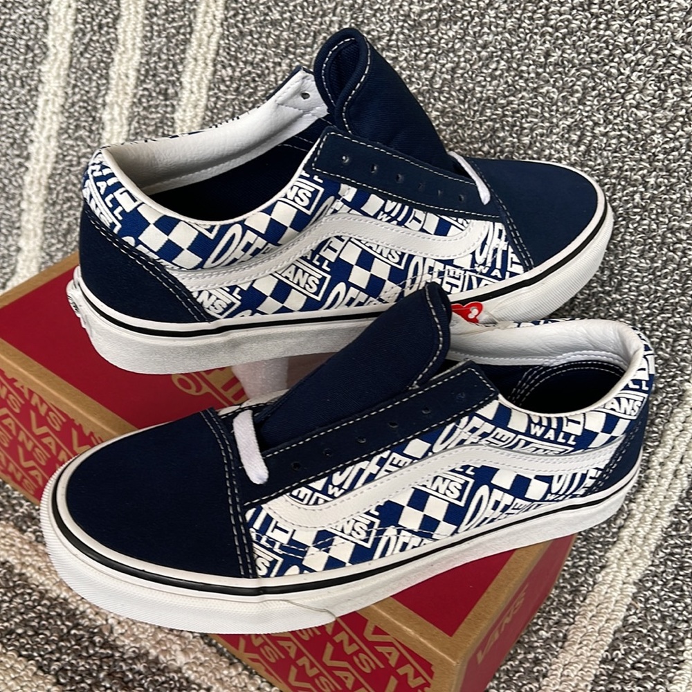 Vans Old Skool Off The Wall Dress Blues / True Blue WMNS - Picture 11 of 16
